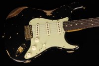 Fender Custom 1962 Stratocaster Heavy Relic - ABLK