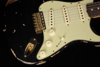 Fender Custom 1962 Stratocaster Heavy Relic - ABLK
