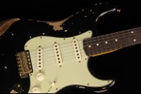 Fender Custom 1962 Stratocaster Heavy Relic - ABLK