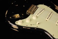 Fender Custom 1962 Stratocaster Heavy Relic - ABLK