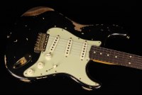 Fender Custom 1962 Stratocaster Heavy Relic - ABLK