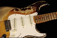 Fender Custom Limited Edition Red Hot Strat Super Heavy Relic - FC3CS