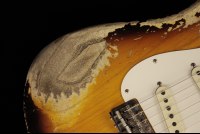 Fender Custom Limited Edition Red Hot Strat Super Heavy Relic - FC3CS