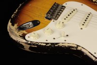 Fender Custom Limited Edition Red Hot Strat Super Heavy Relic - FC3CS