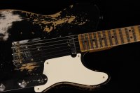 Fender Custom Limited Roasted Pine Double Esquire Super Heavy Relic - ABLK