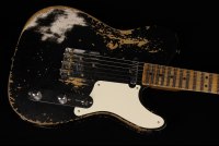 Fender Custom Limited Roasted Pine Double Esquire Super Heavy Relic - ABLK