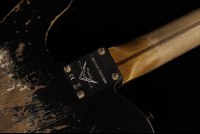 Fender Custom Limited Roasted Pine Double Esquire Super Heavy Relic - ABLK