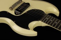 Gibson Custom Murphy Lab 1963 SG Junior Reissue Lightning Bar M2M Ultra Light Aged - PW
