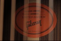 Gibson J-45 Custom Amberburst Limited Edition