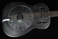 National Style O 14 Fret Raw Steel