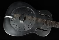 National Style O 14 Fret Raw Steel