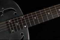National Style O 14 Fret Raw Steel