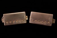 OX4 Pickups Handwound PAF Humbucker Set Aged - BK