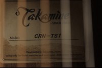 Takamine CRN-TS1 Thermal Top