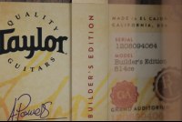 Taylor Builder's Edition 814ce