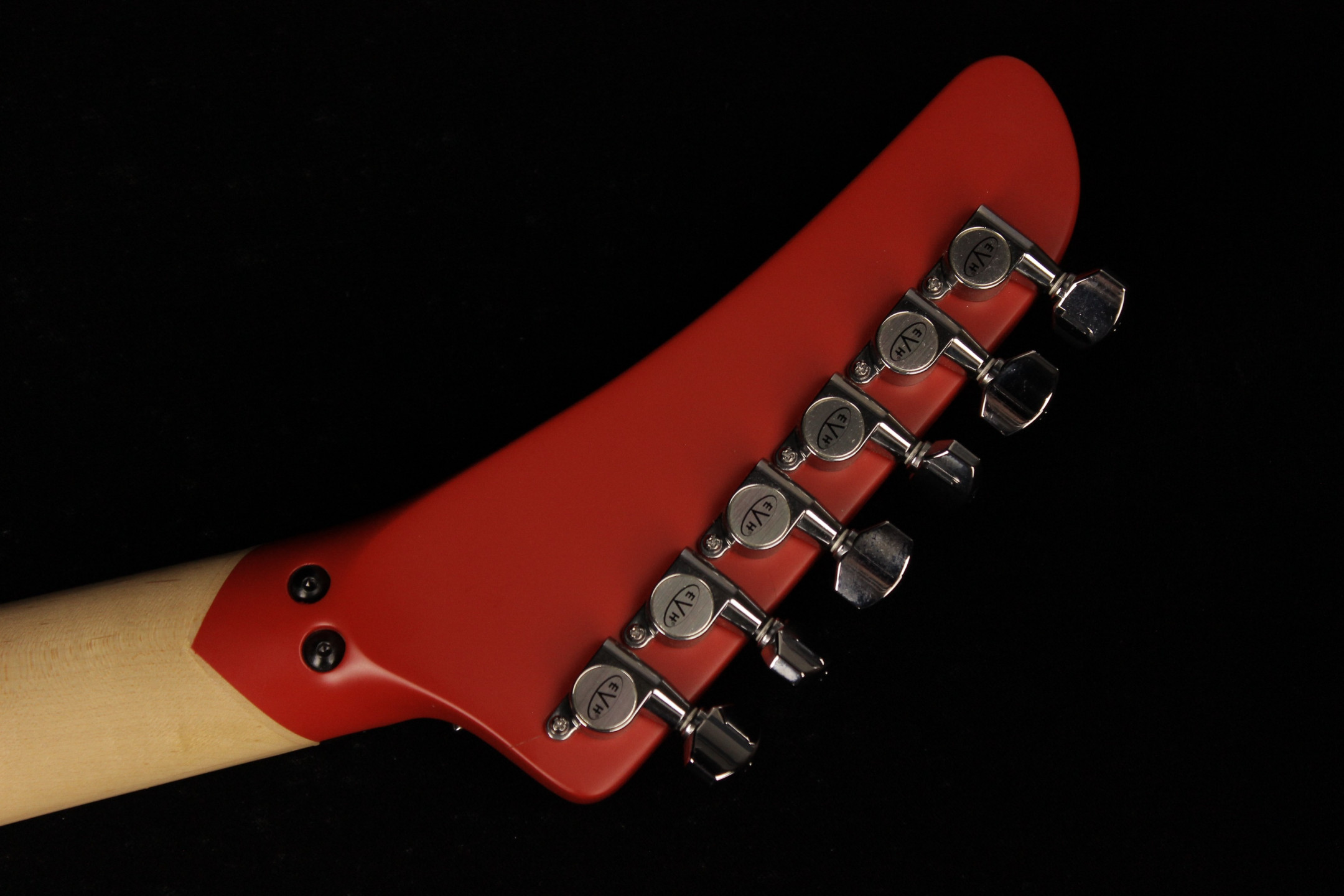 EVH Striped Series 5150 Red with Black and White Stripes SN EVH1701623 Gino Guitars