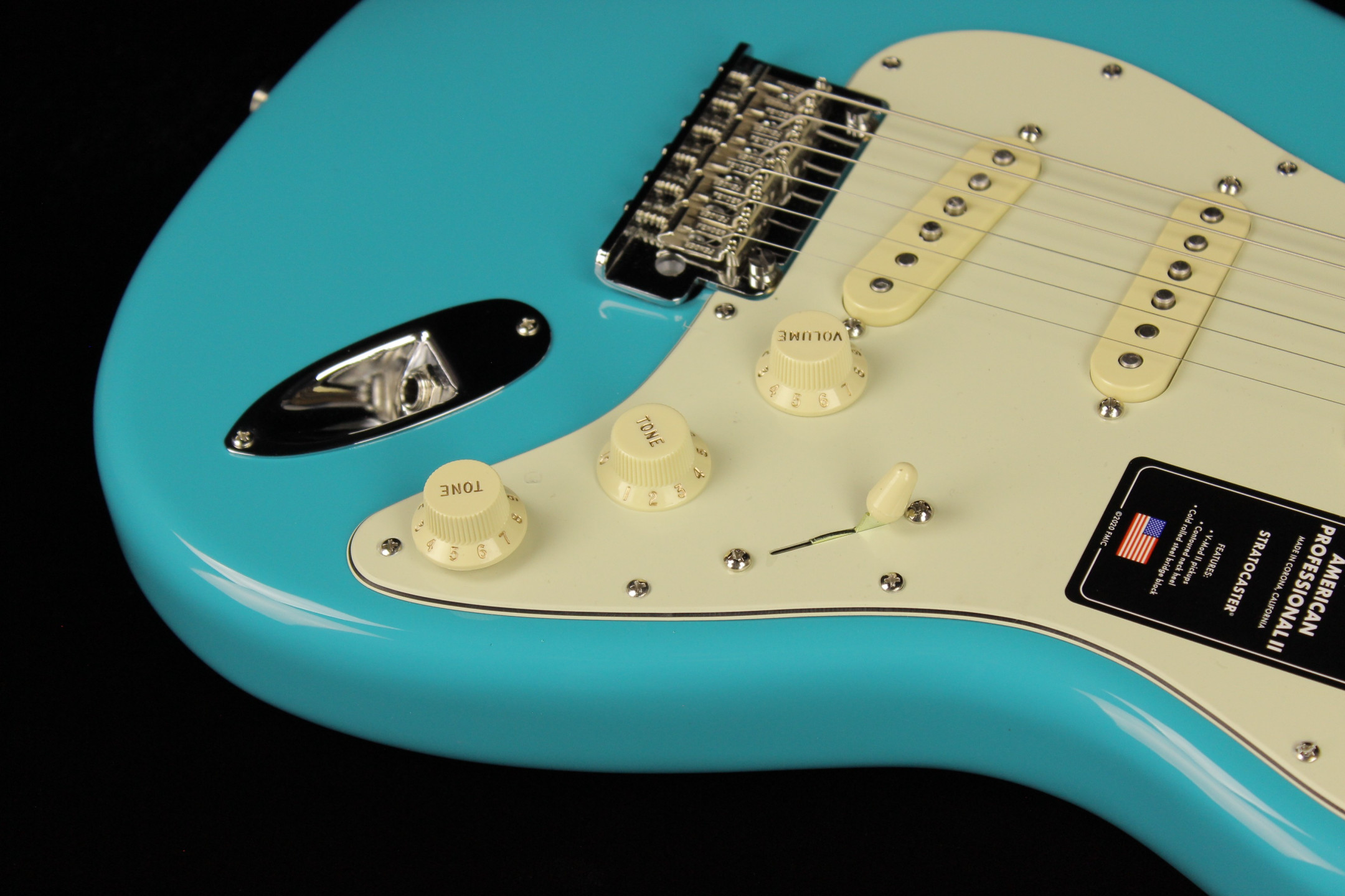 Fender American Professional II Stratocaster Miami Blue (SN