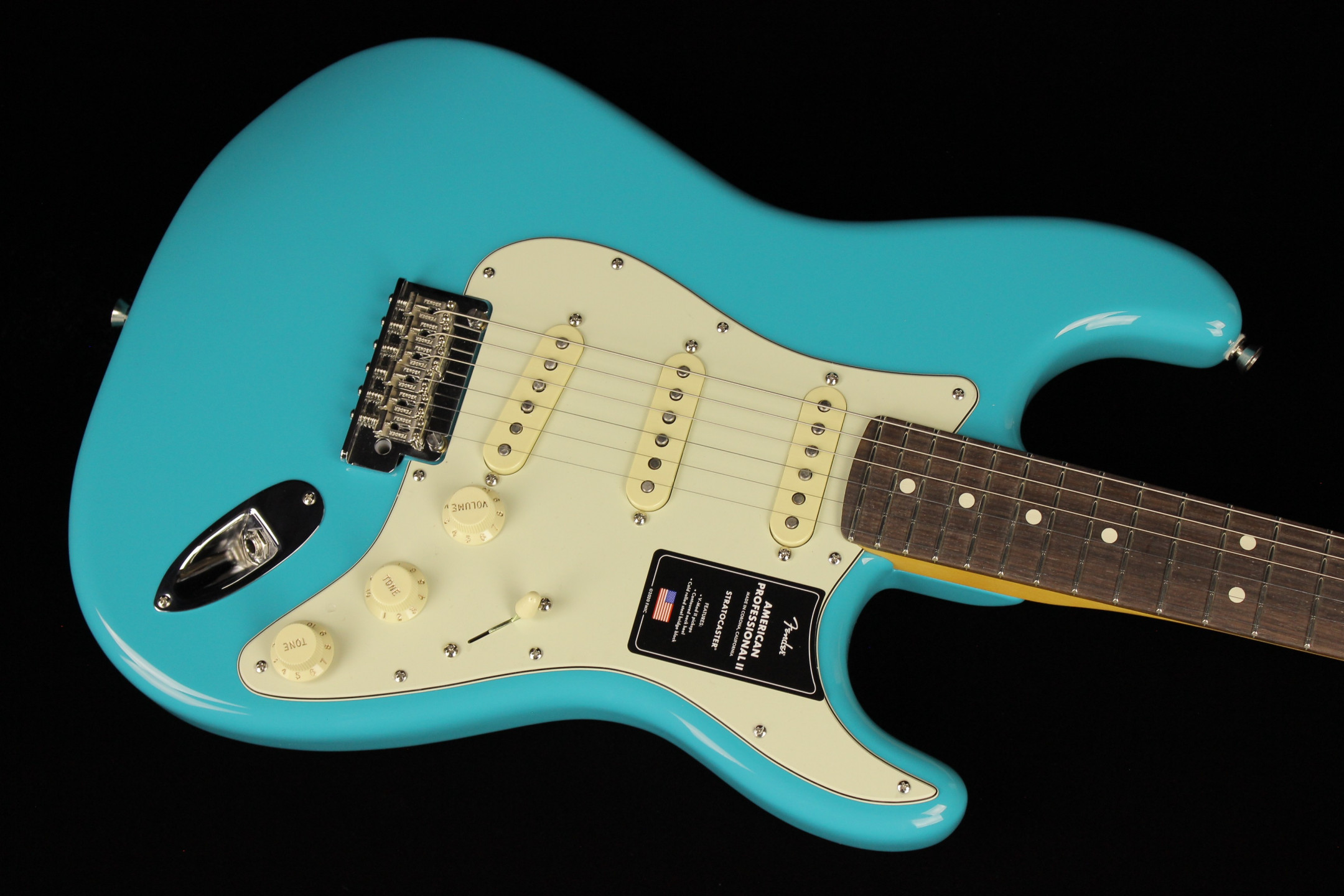 Fender American Professional II Stratocaster Miami Blue (SN
