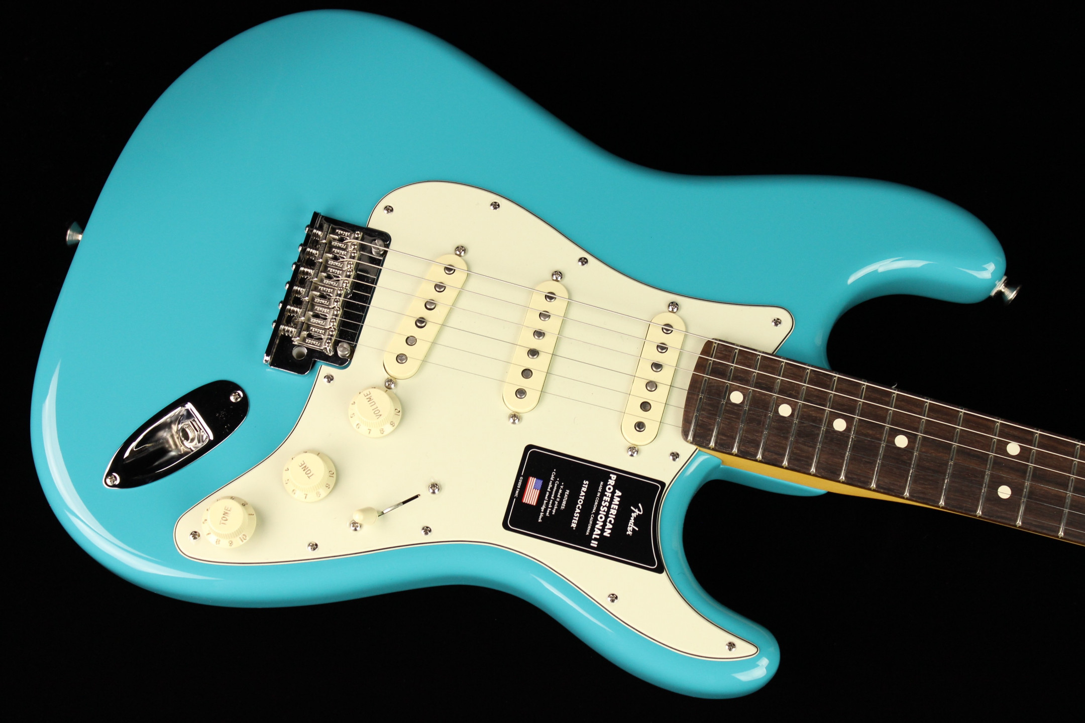 Fender American Professional II Stratocaster Miami Blue (SN
