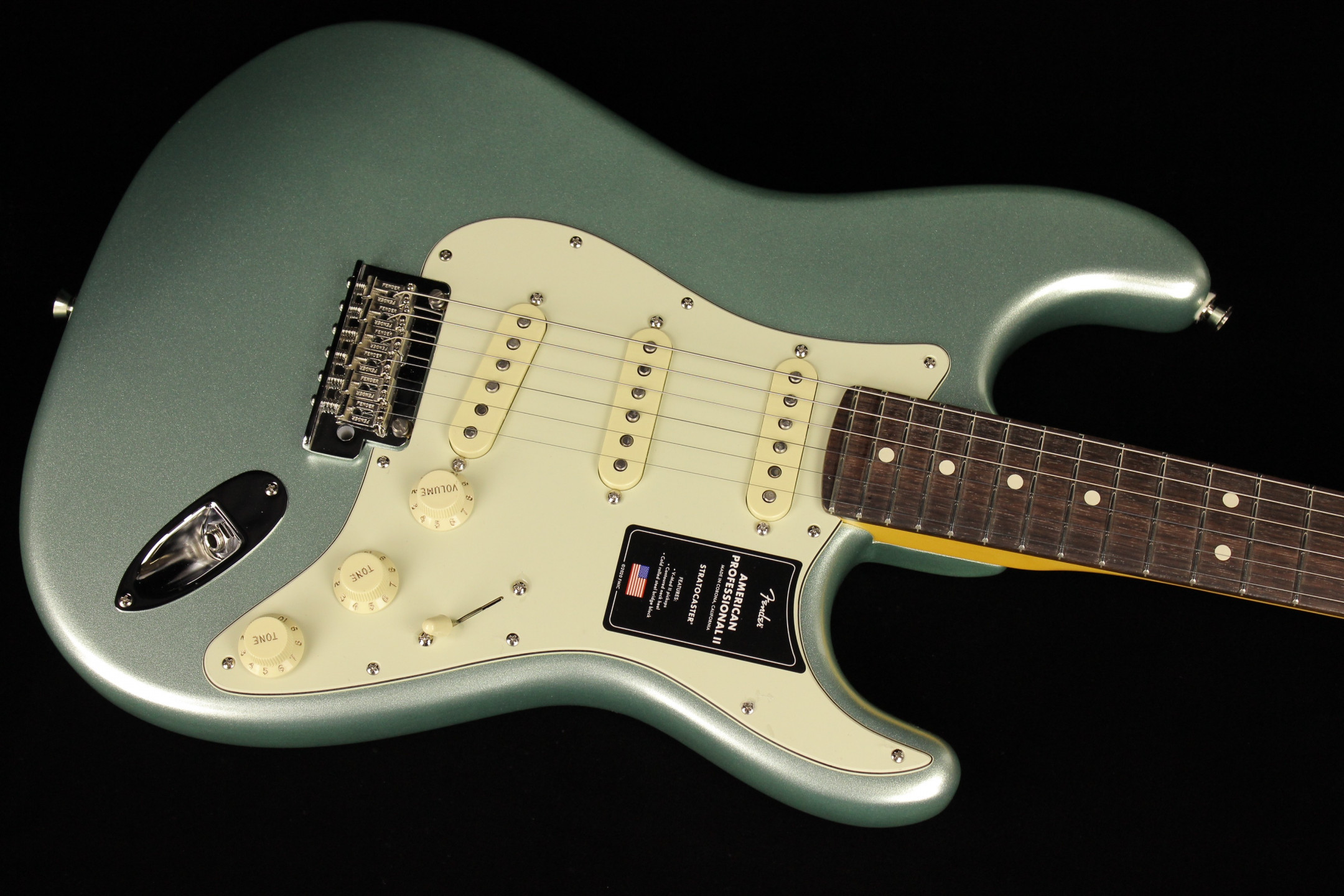 【代引き不可】 Fender American Professional II Stratocaster Mystic Surf ギター