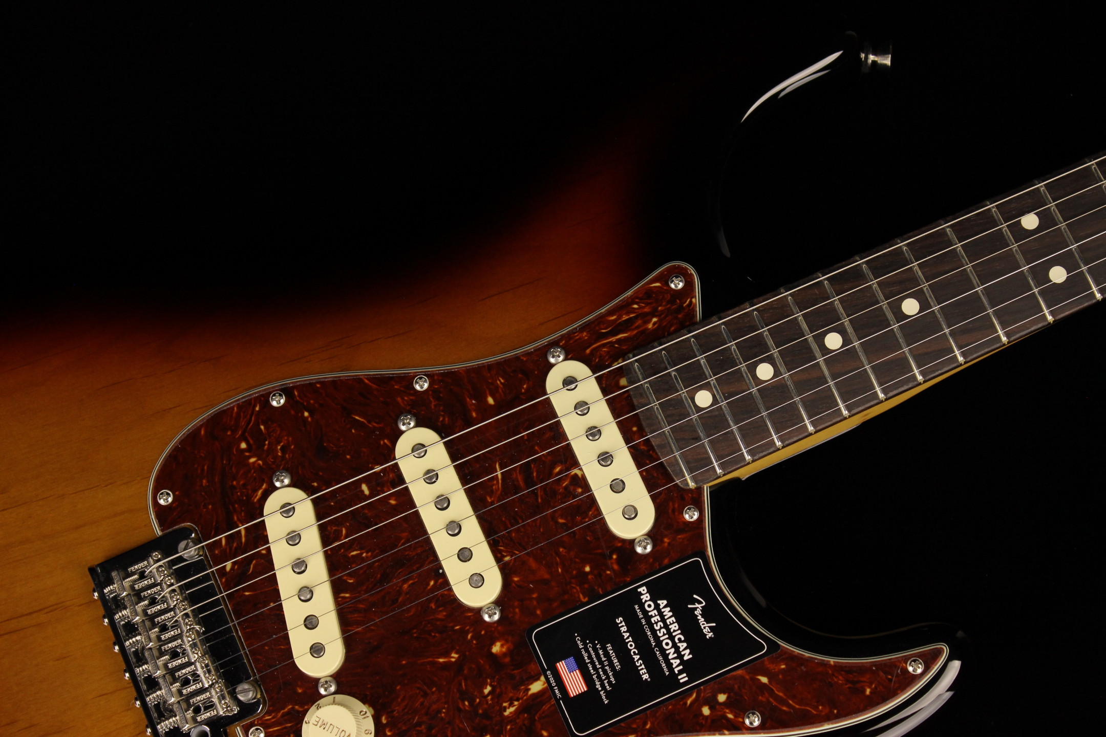 Fender American Professional II Stratocaster 3-Color Sunburst (SN