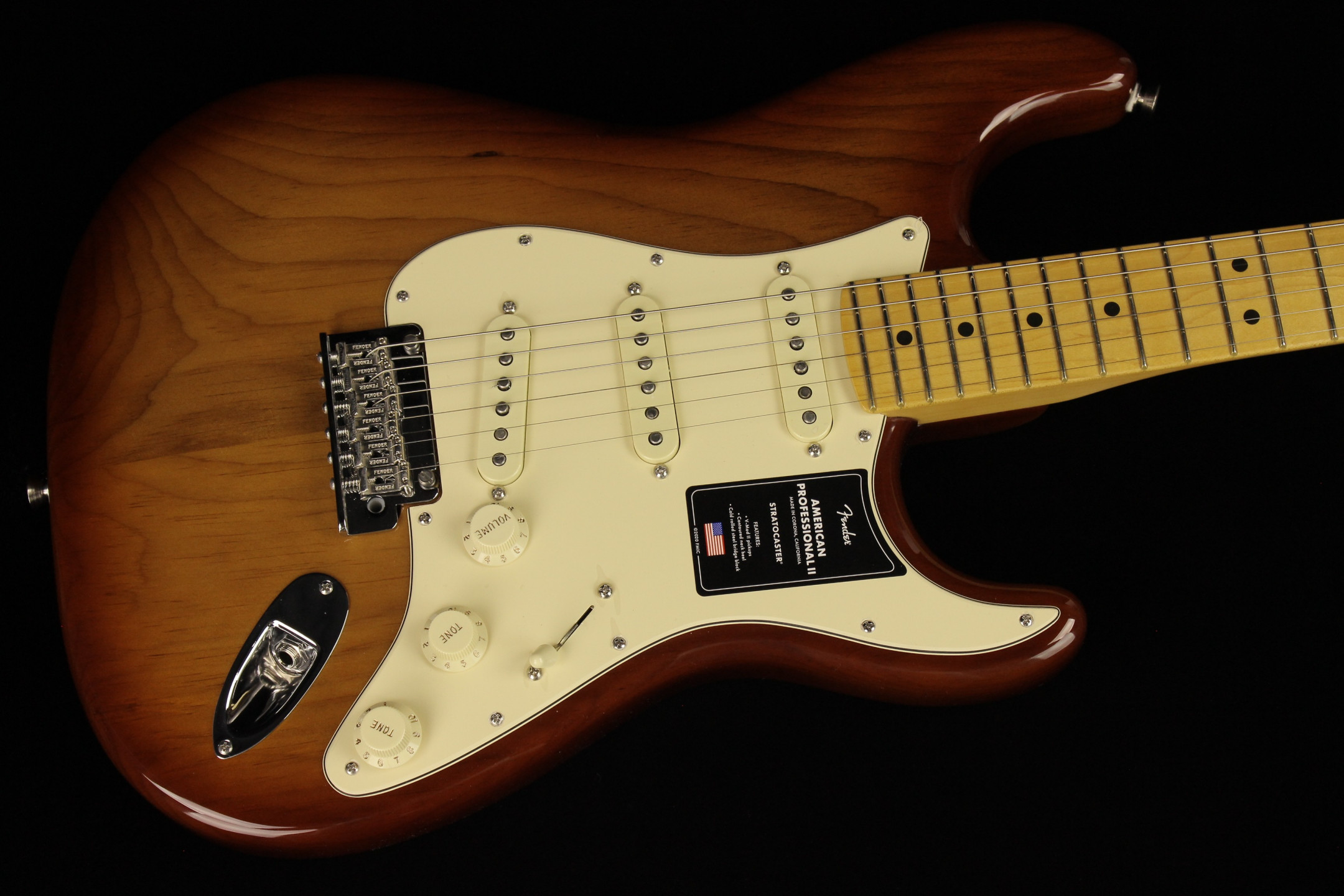 American professional ii stratocaster sienna sunburst clearance