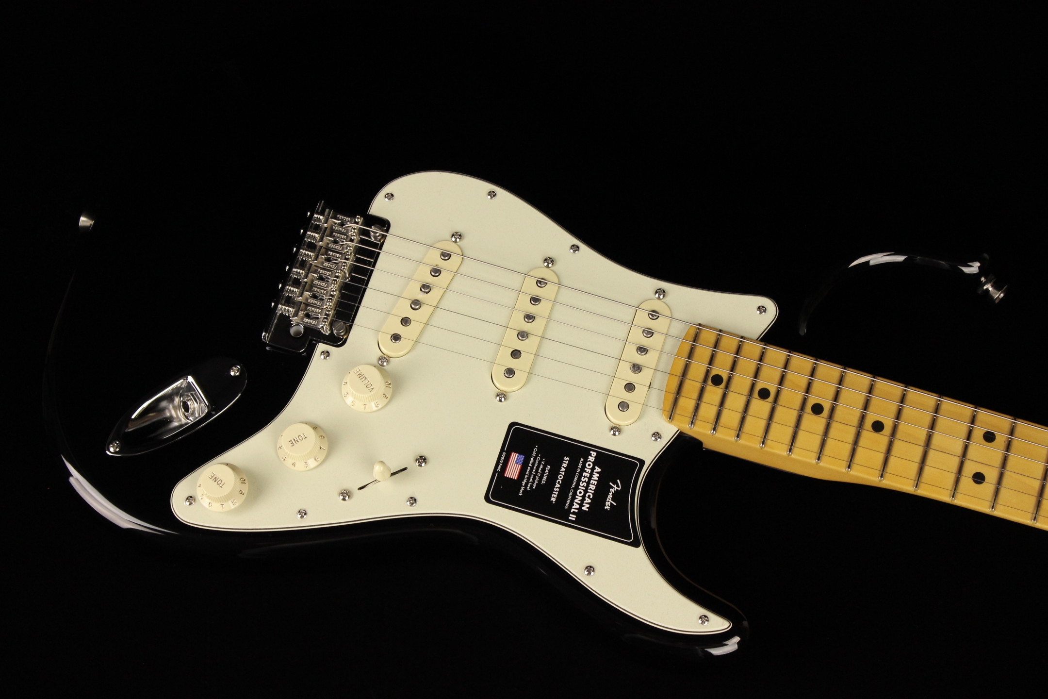 Fender American Professional II Stratocaster Black (SN Fender American Professional II Stratocaster Black (SN