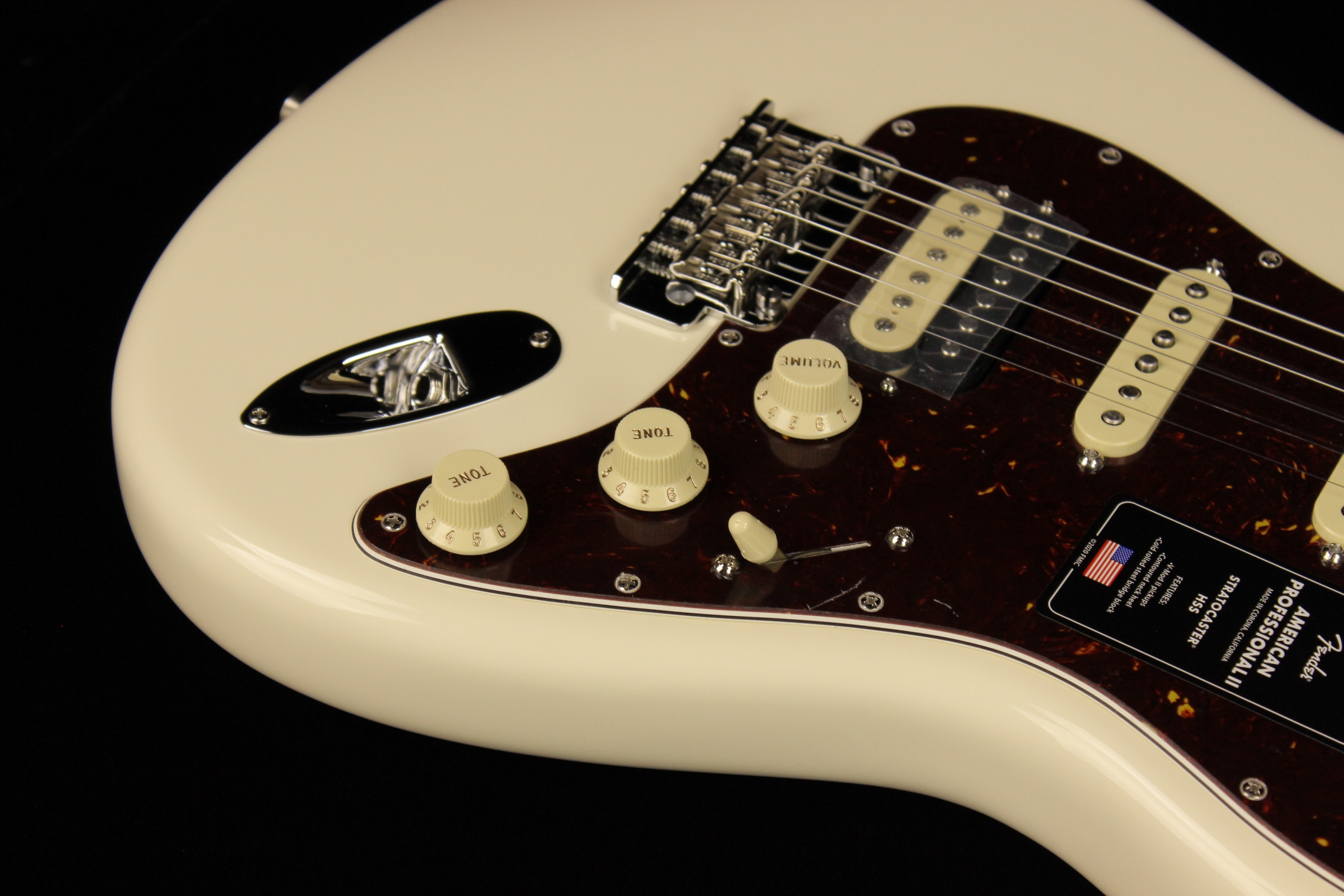 フェンダー FENDER AM PRO II STRAT HSS RW OWT Fender American Professional II Stratocaster HSS Olympic