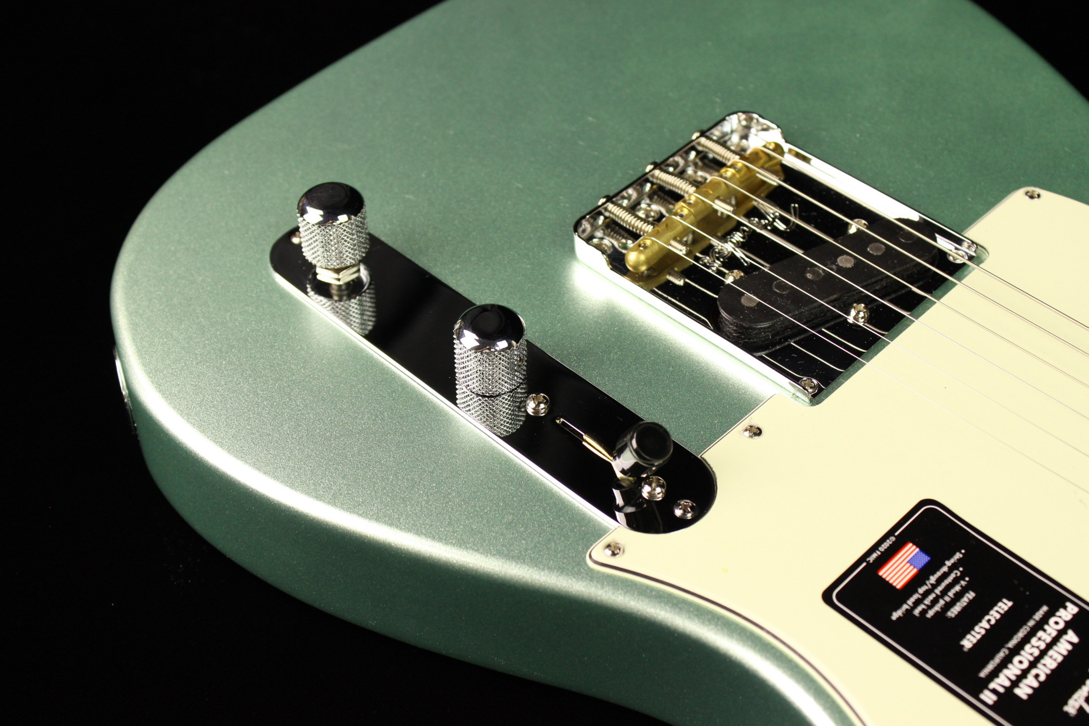 Fender American Professional II Telecaster Mystic Surf Green