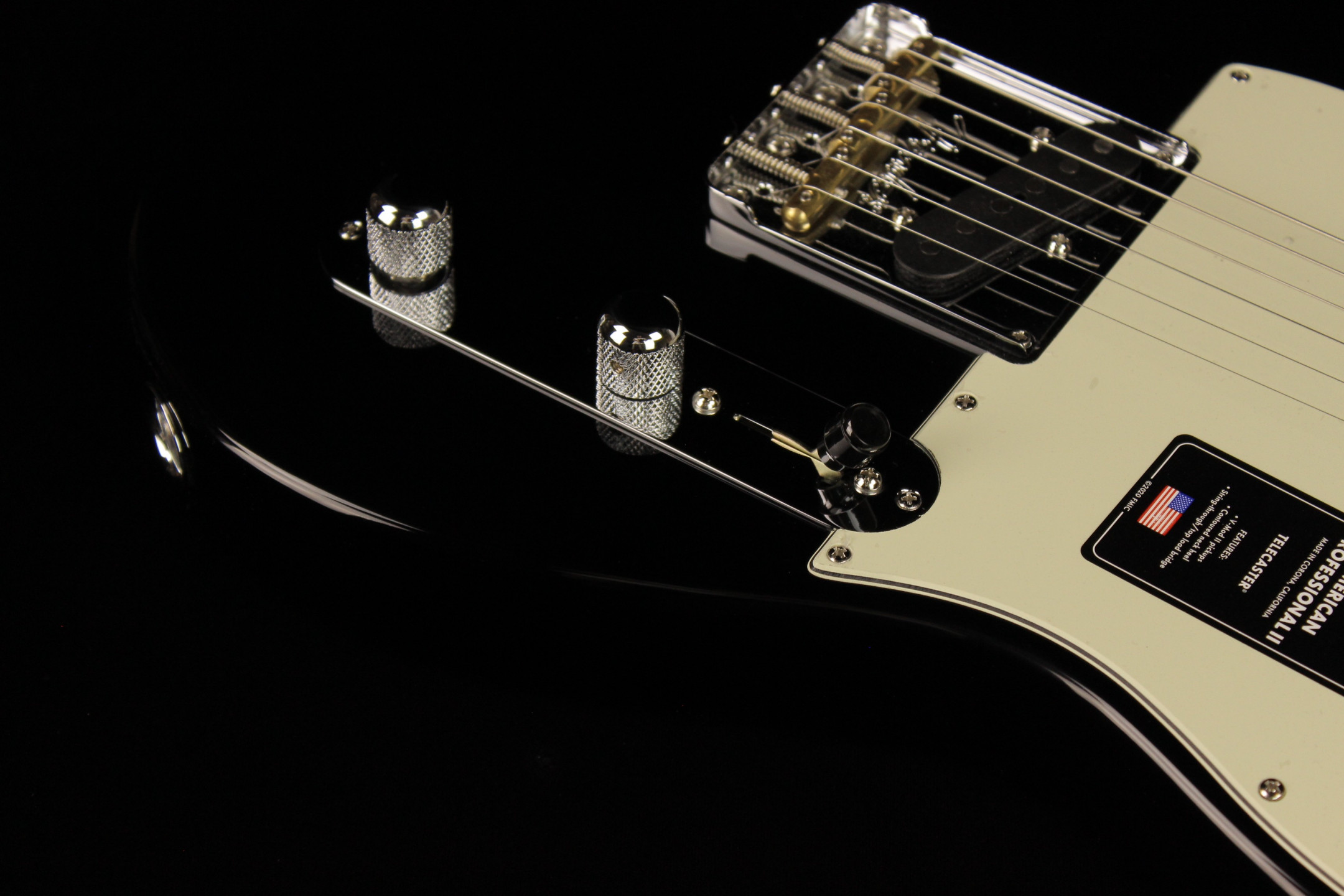 Fender American Professional II Telecaster Black (SN: US22004072 
