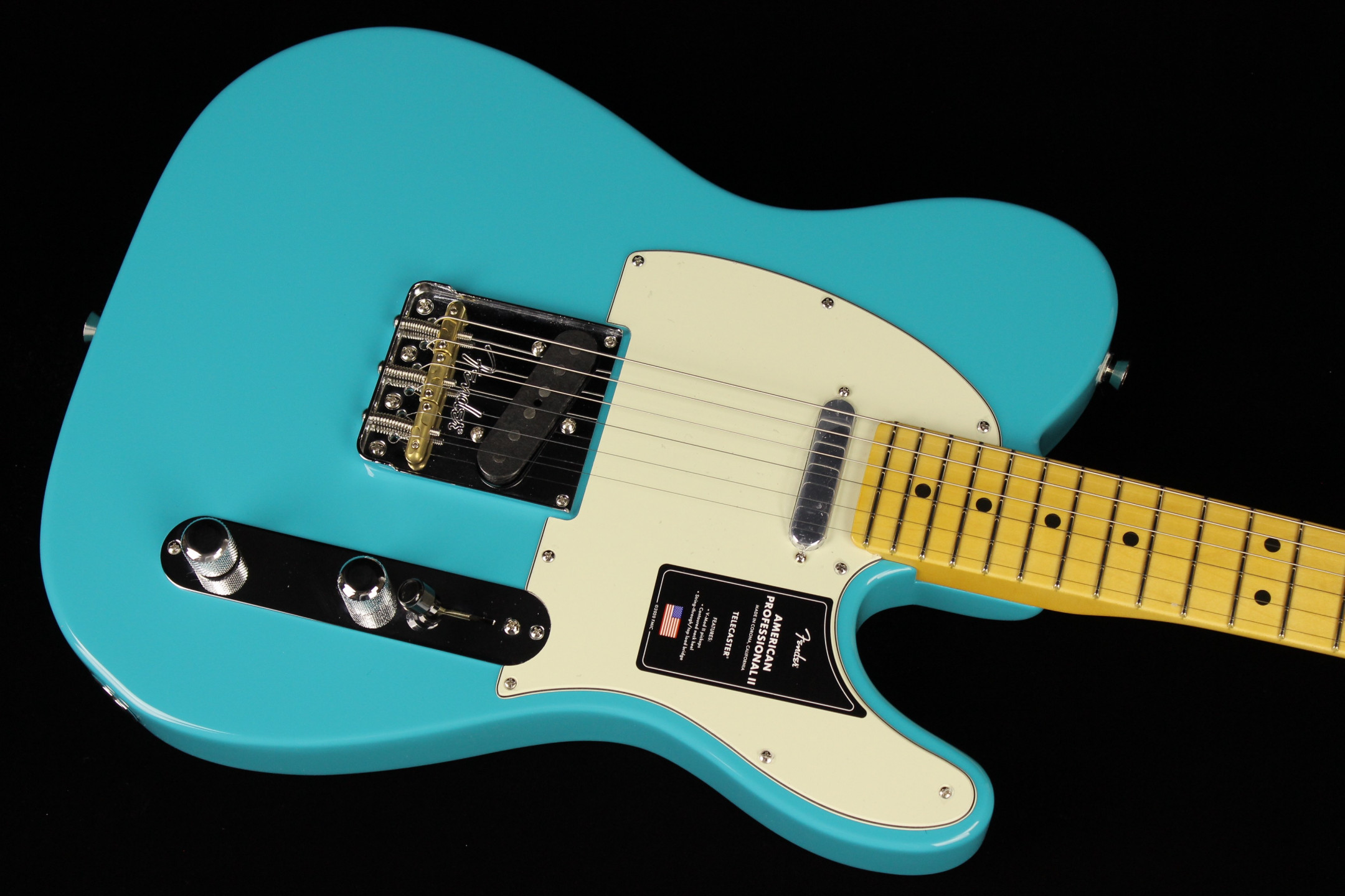 Fender American Professional II Telecaster Miami Blue (SN