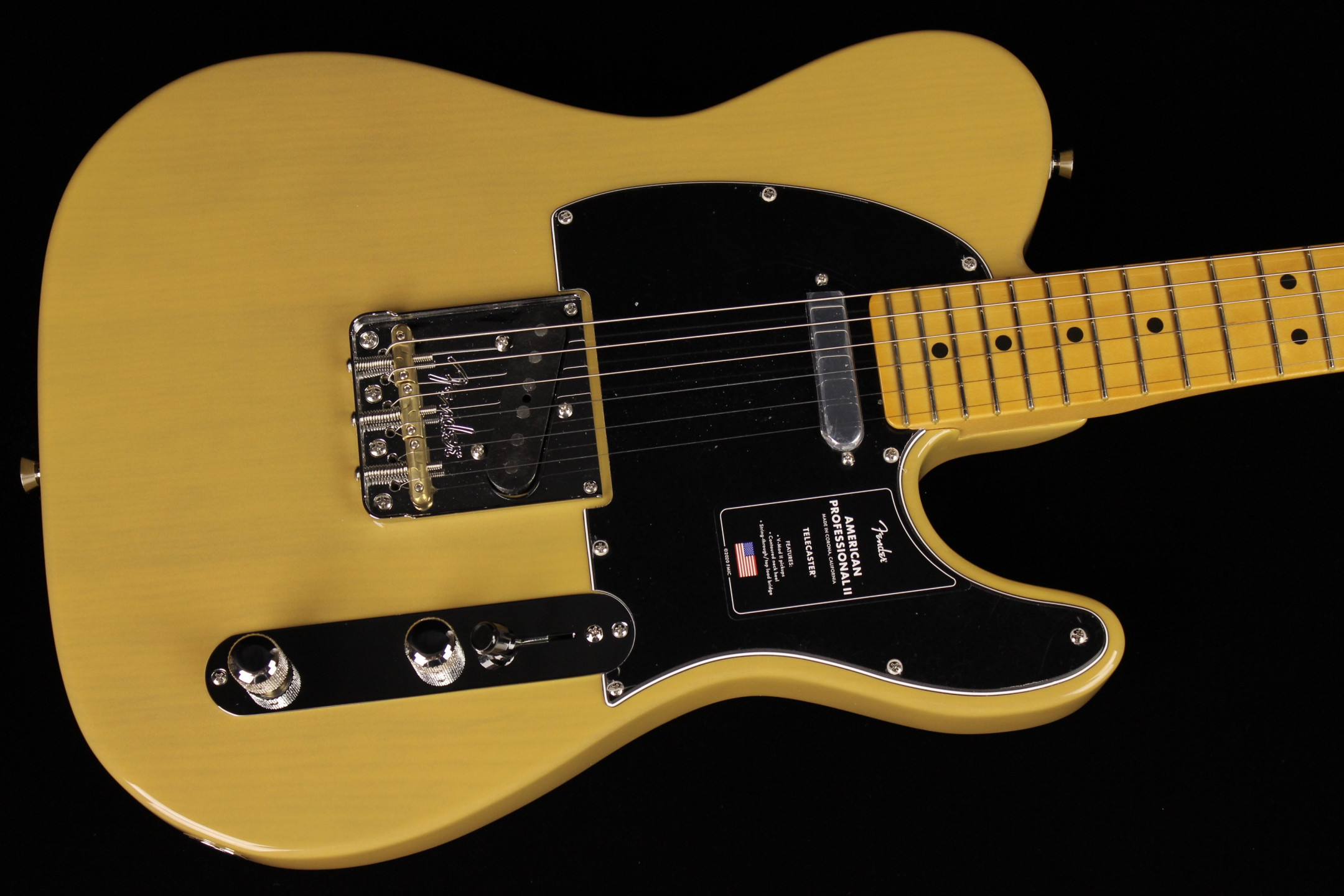 新品入荷 American Fender Professional Butterscotch Telecaster II ギター
