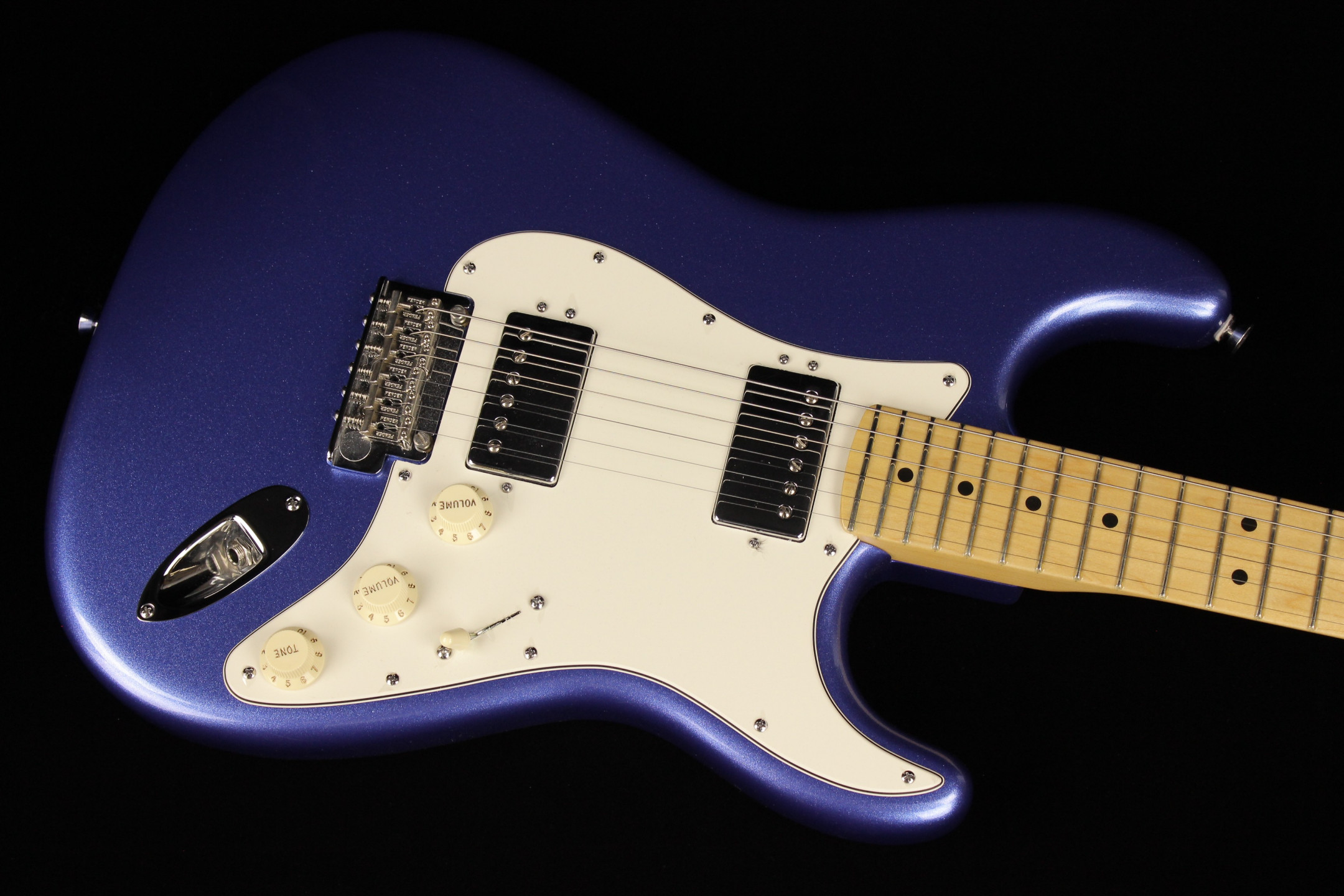 Fender American Standard Stratocaster HH Ocean Blue Metallic (SN:  US14071160) | Gino Guitars