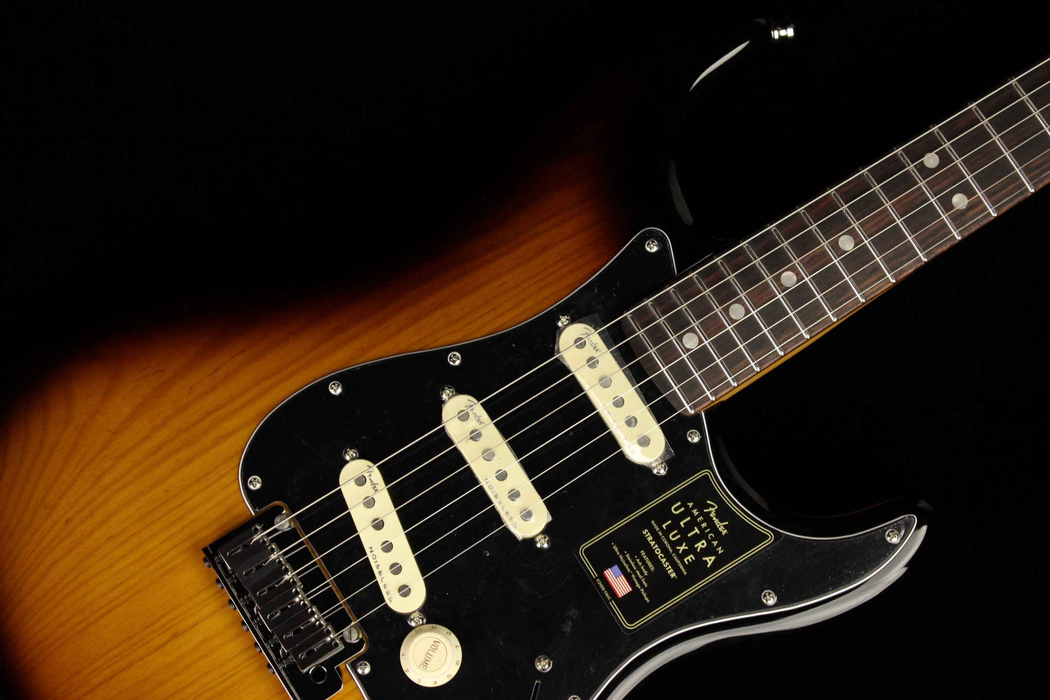 Fender American Ultra Luxe Stratocaster 2-Color Sunburst (SN