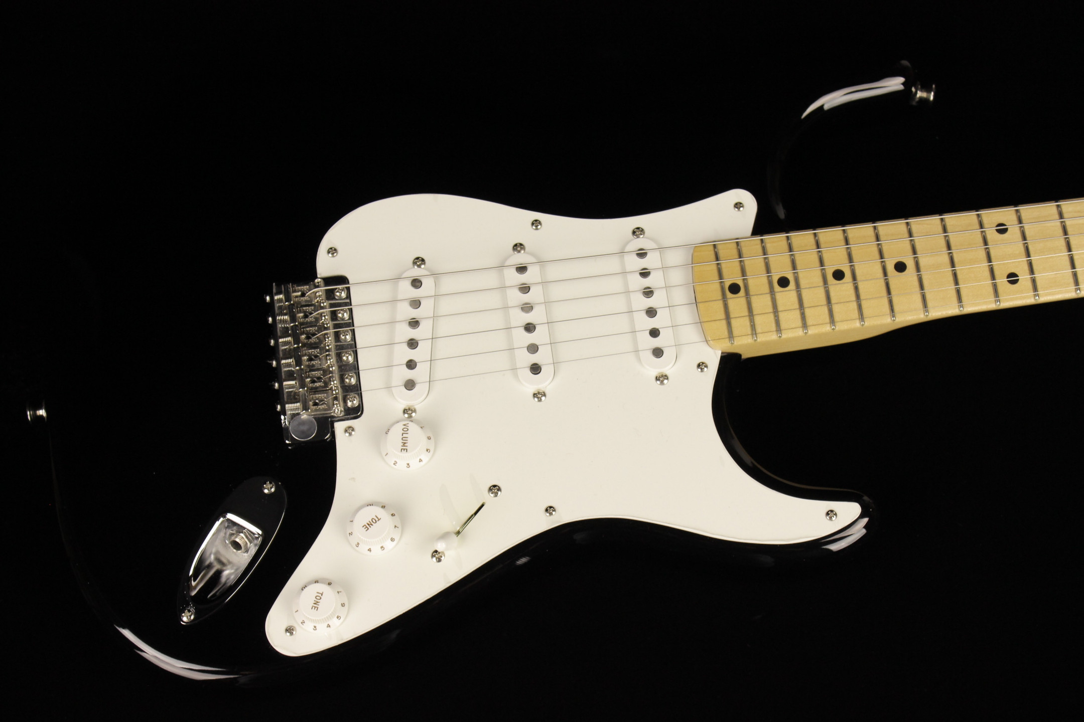 Fender American Vintage 56 Stratocaster Black SN V1313288 Gino Guitars