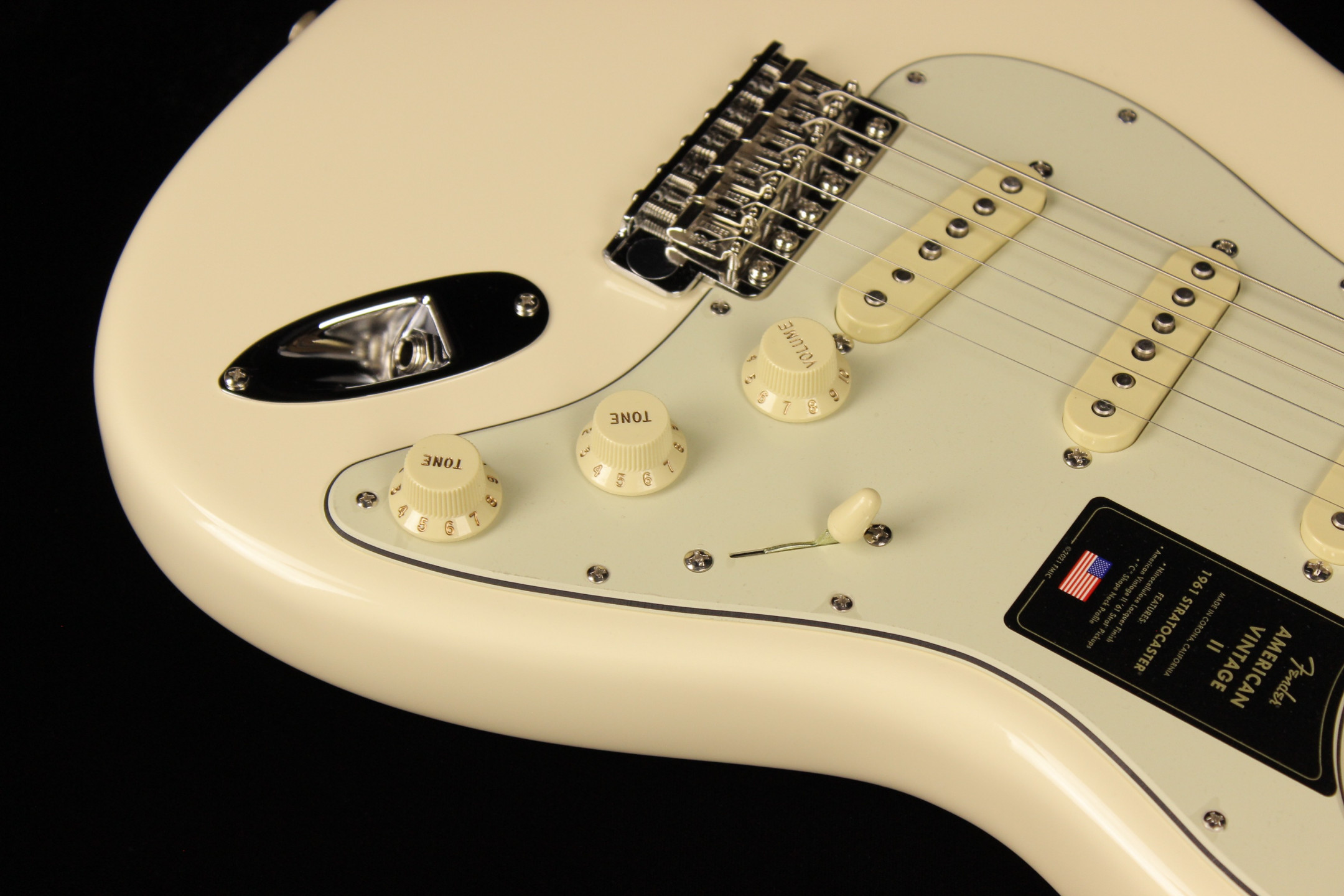 Fender American Vintage II 1961 Stratocaster Olympic White