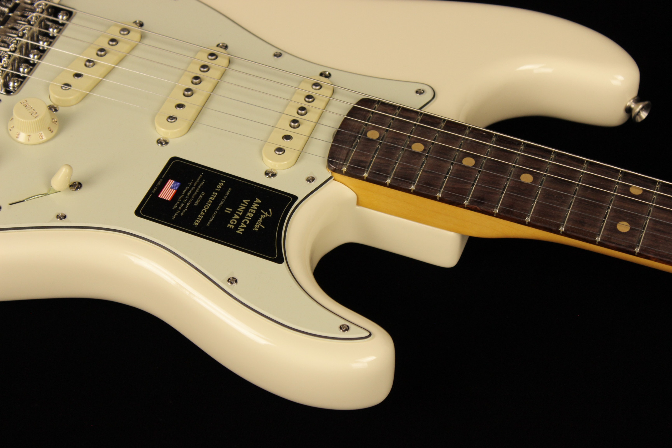Fender American Vintage II 1961 Stratocaster Olympic White