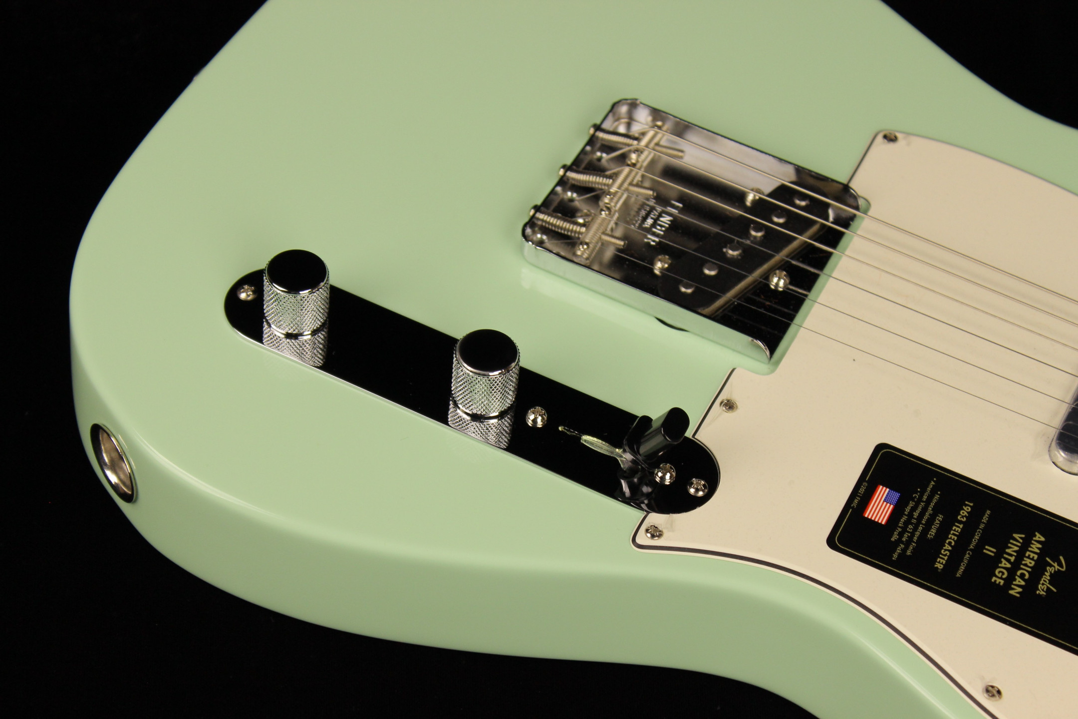 Fender telecaster mint green deals