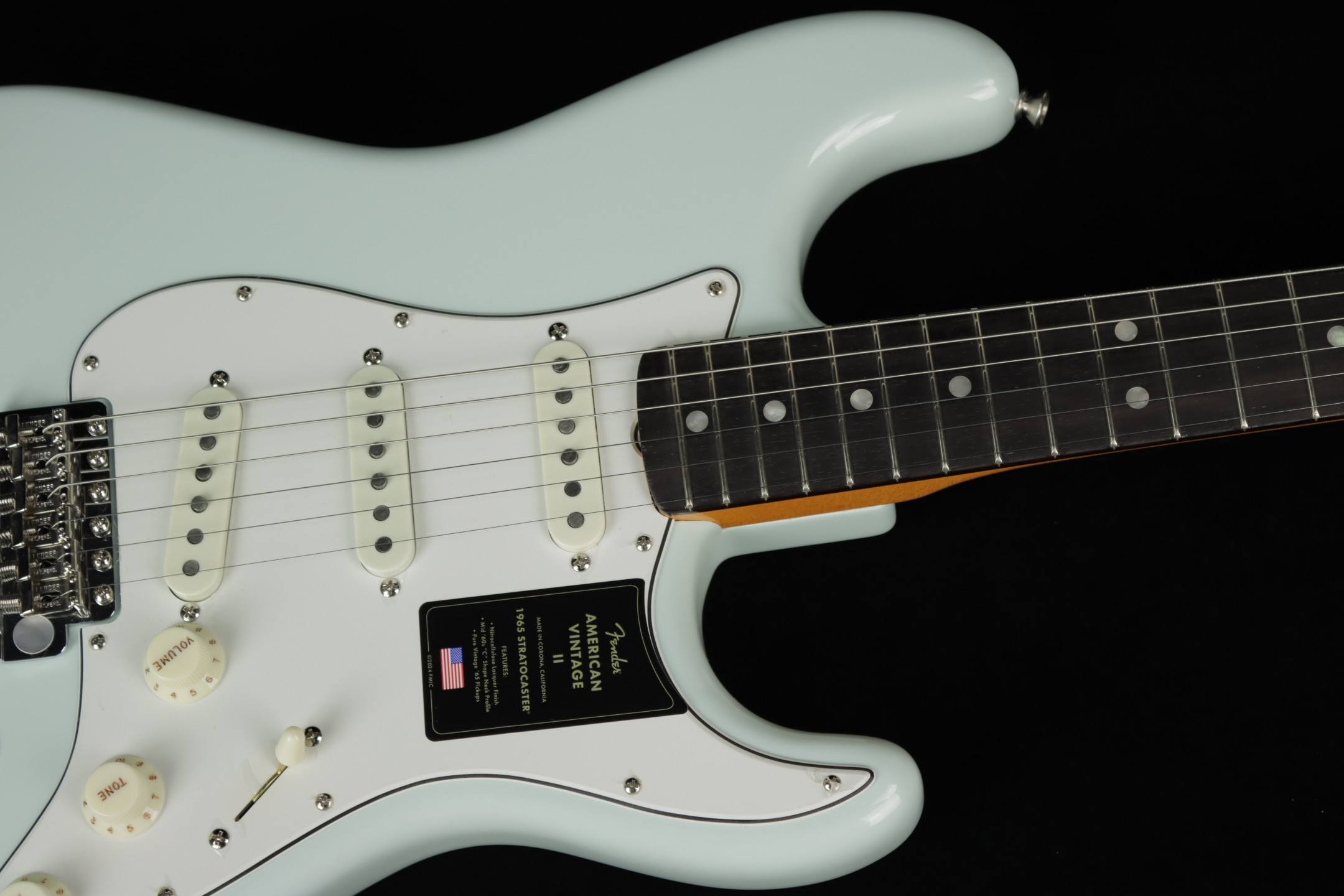 Fender American Vintage II 1965 Stratocaster Sonic Blue (SN