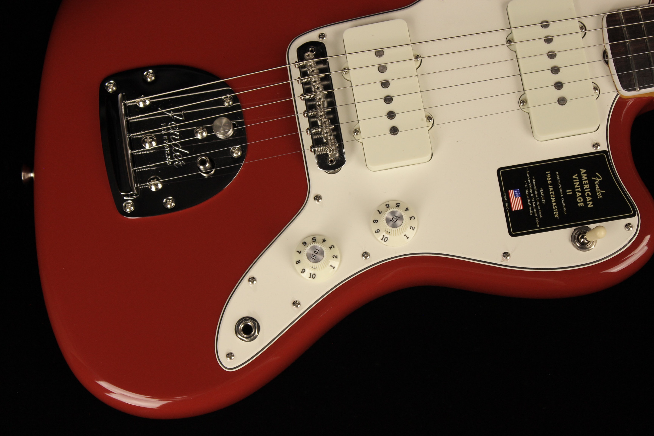 Fender American Vintage II 1966 Jazzmaster Dakota Red (SN