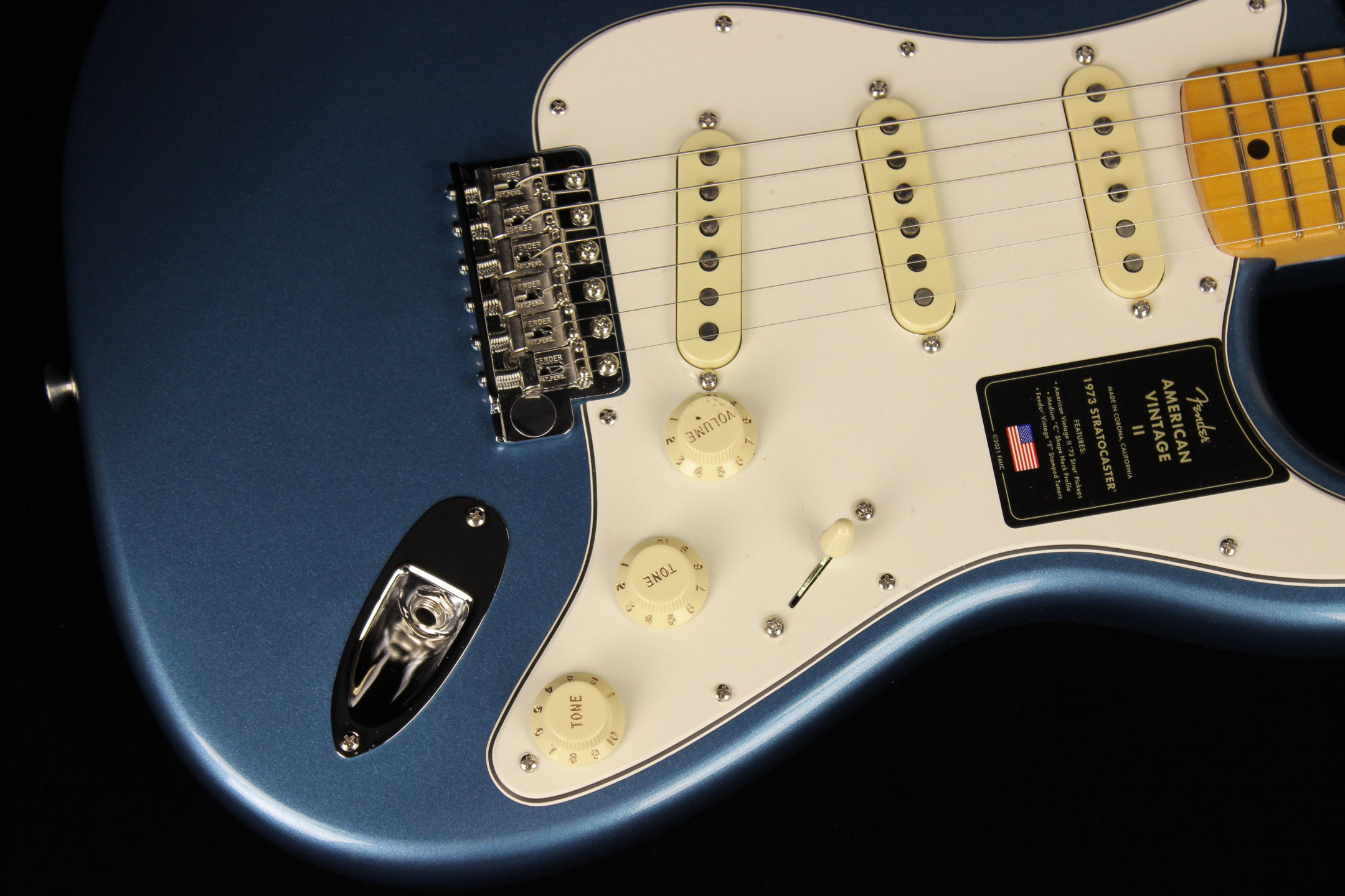 Fender American Vintageシングルコイル　Geddy Lee Fender American Vintage II 1973 Stratocaster Lake Placid