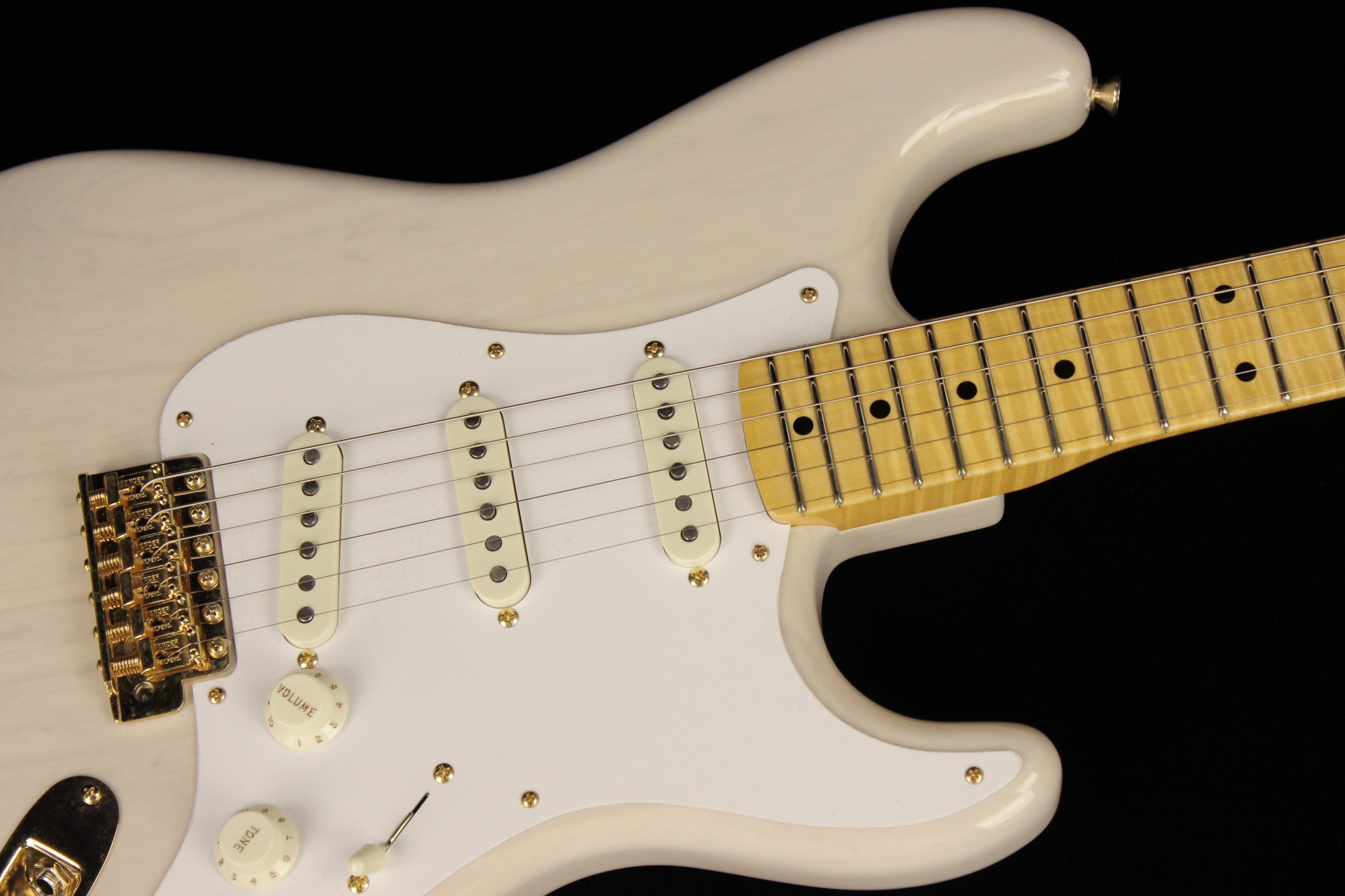 Fender Custom 1955 Stratocaster Time Capsule White Blonde