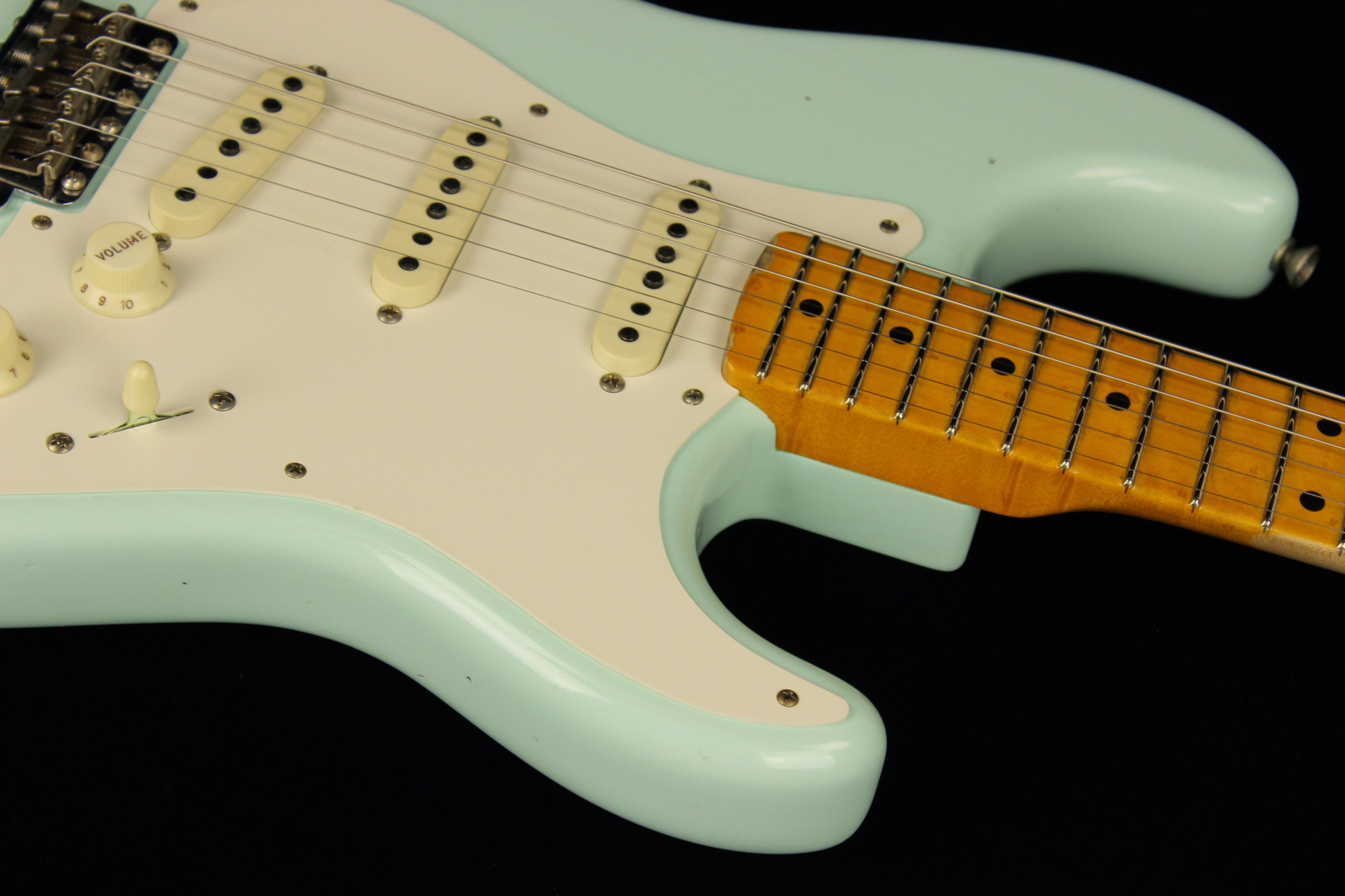 ★Custom HardRelic SurfGreen Stratocaster Fender Custom Shop 1957 Stratocaster Heavy Relic Electric
