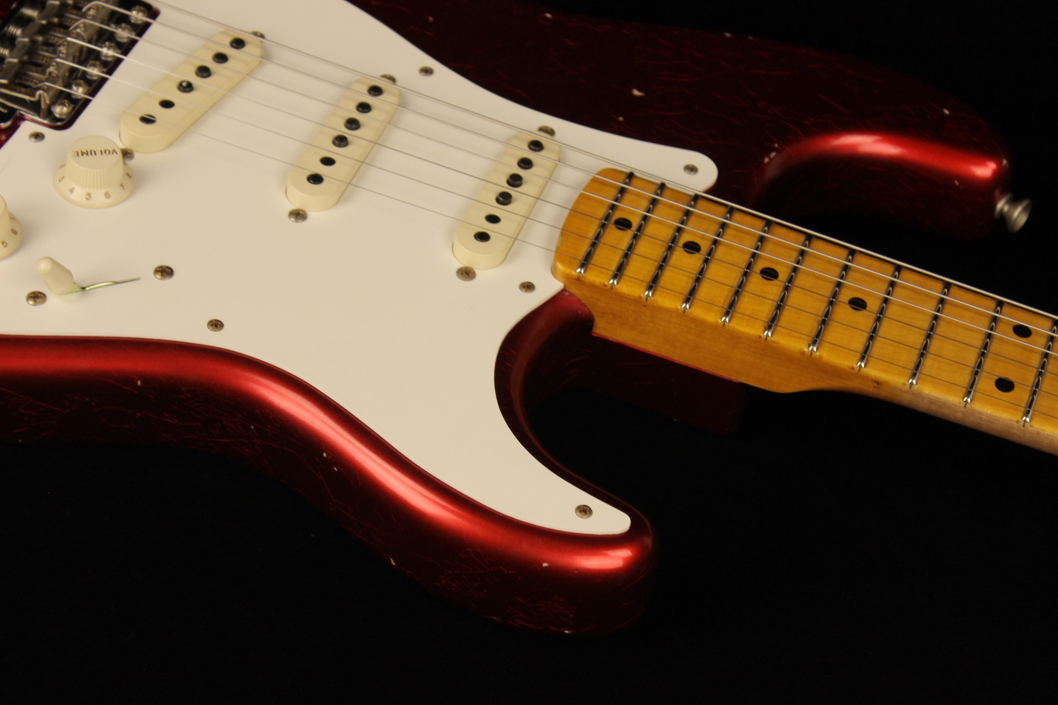 Fender Custom 1957 Stratocaster Journeyman Relic Candy Apple