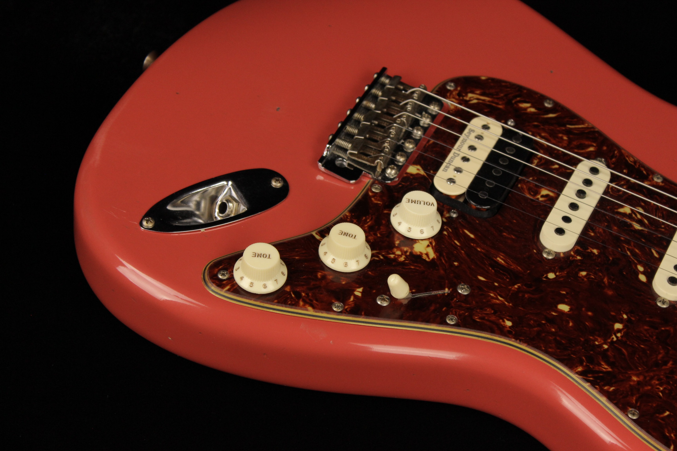Fender Custom 1961 Stratocaster HSS Journeyman Relic Fiesta Red (SN