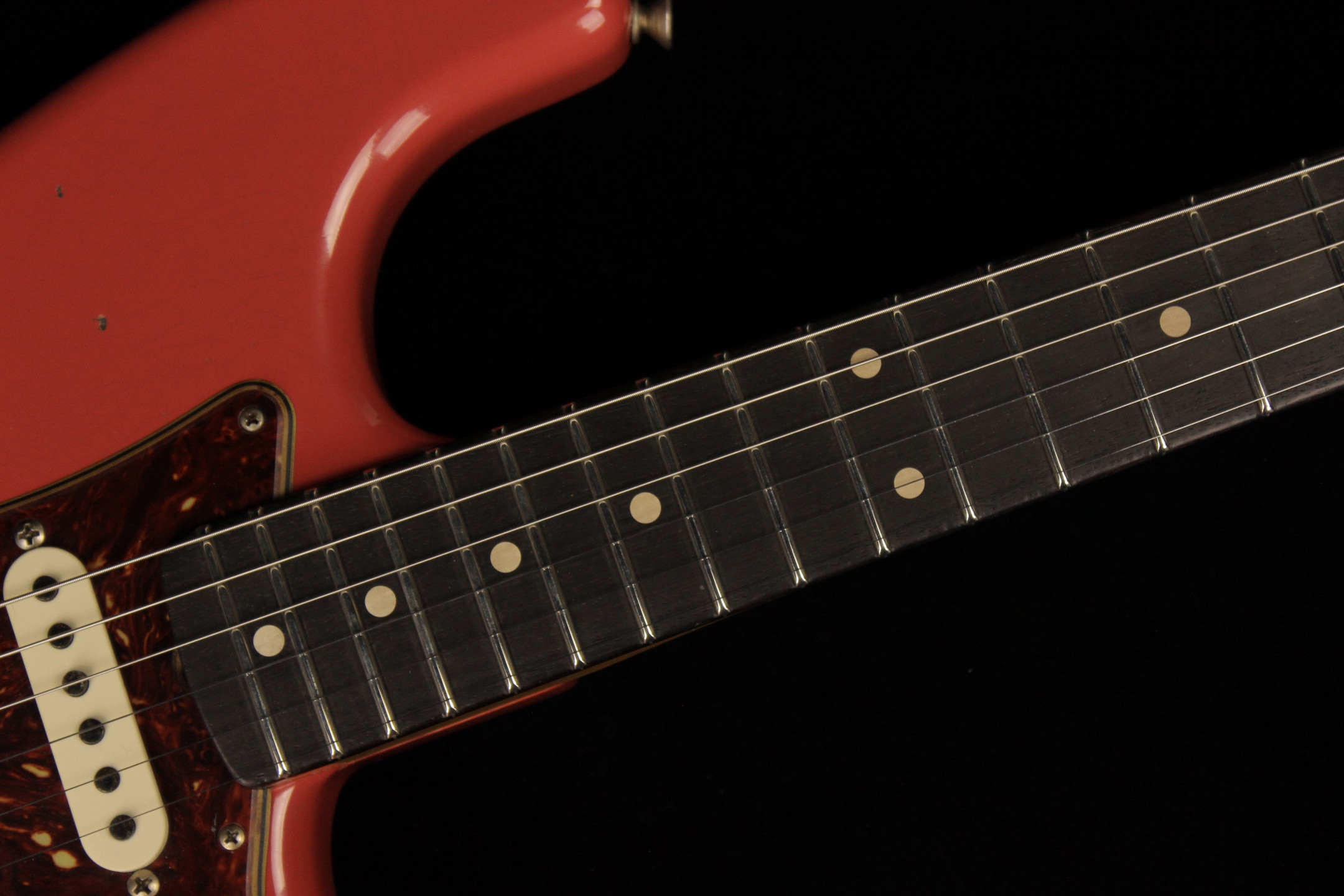 Fender Custom 1961 Stratocaster HSS Journeyman Relic Fiesta Red (SN