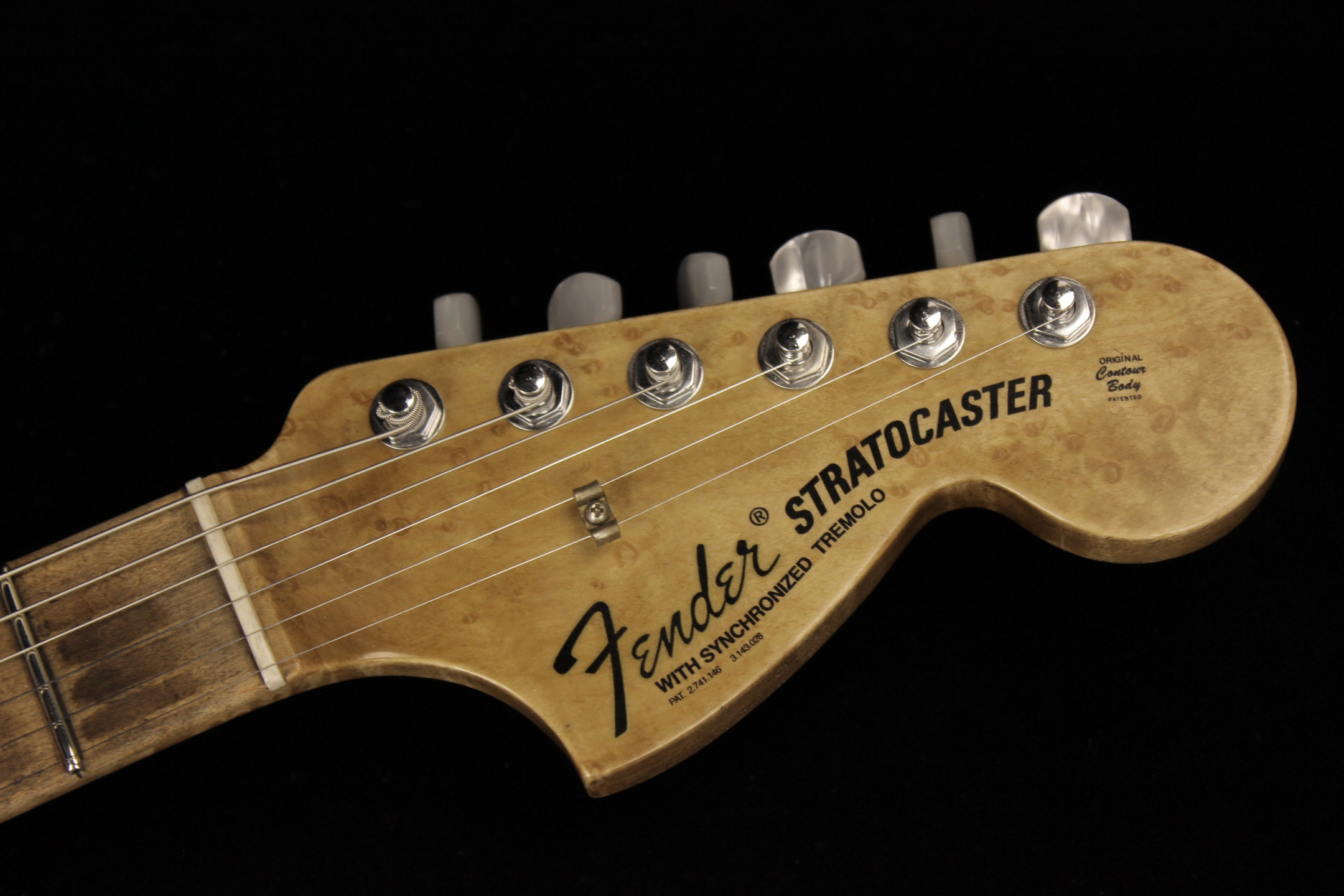 Fender Custom 1969 Stratocaster HH Relic Black SN R132019 Gino Guitars