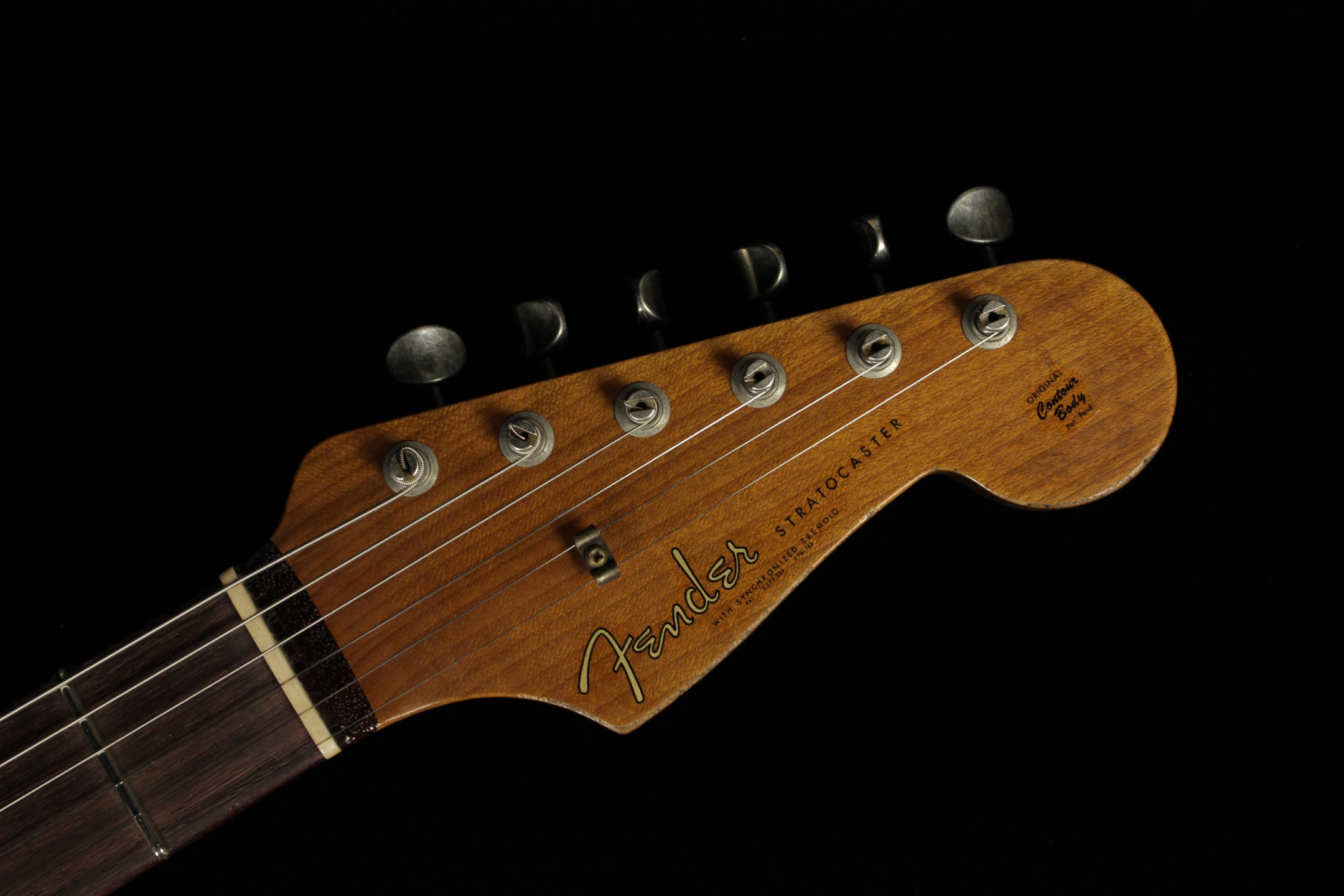 Fender Stratocaster コンポーネント Fender Custom Shop MBS Dual P-90 Stratocaster Journeyman