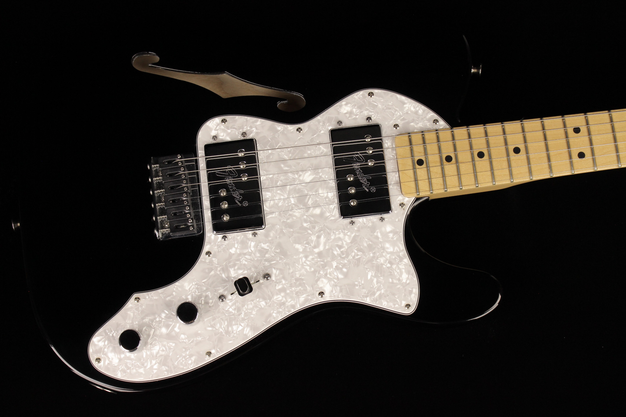 Fender telecaster discount thinline black