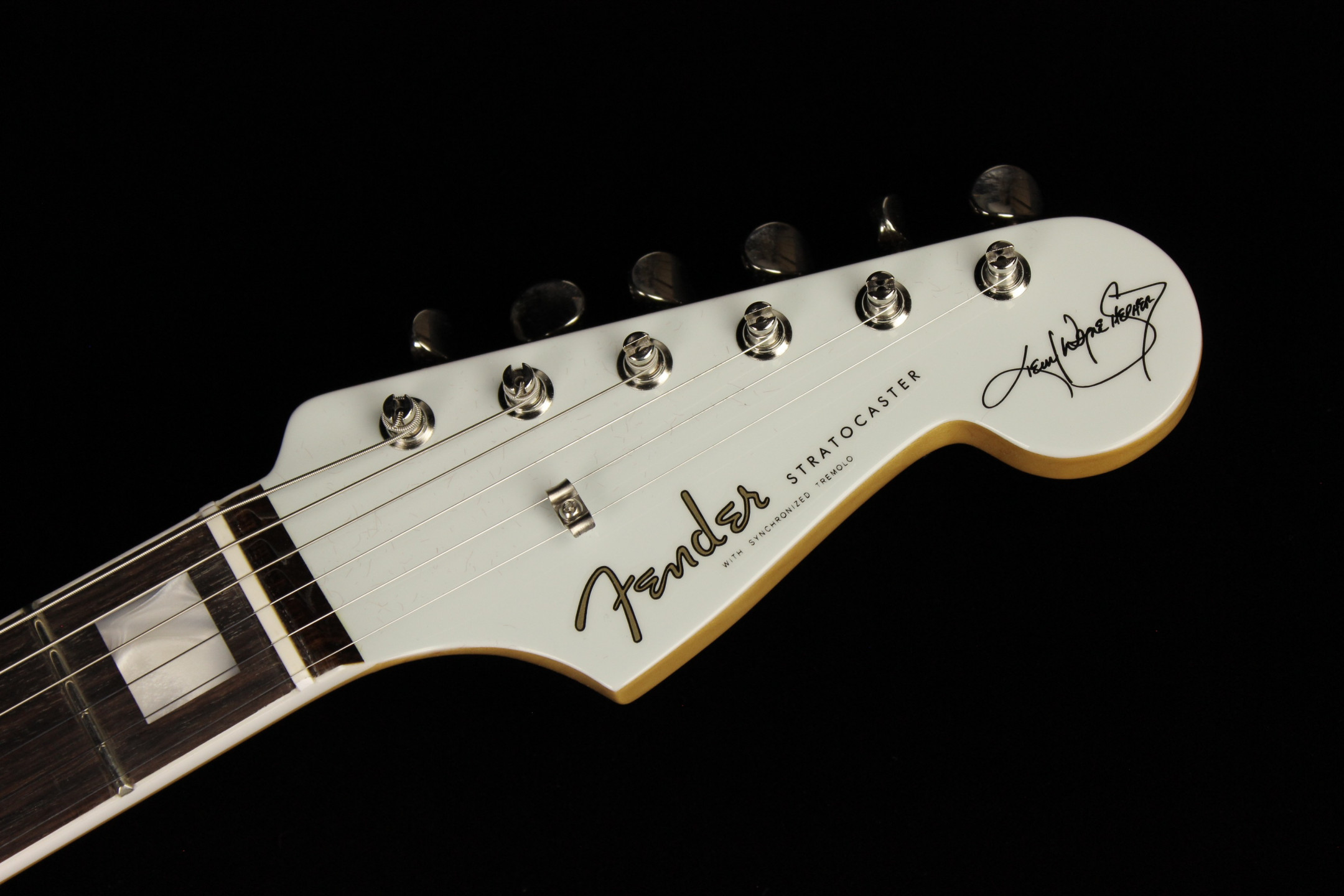 Fender Kenny Wayne Shepherd Stratocaster Transparent Faded Sonic 